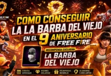 Cómo conseguir la Barba del Viejo en el 9 aniversario de Free Fire: Guía completa